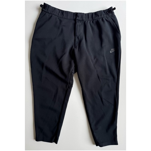NIKE Tech Fleece‎ Cropped Pant Mens XXL Black 832120-010 - Picture 1 of 16